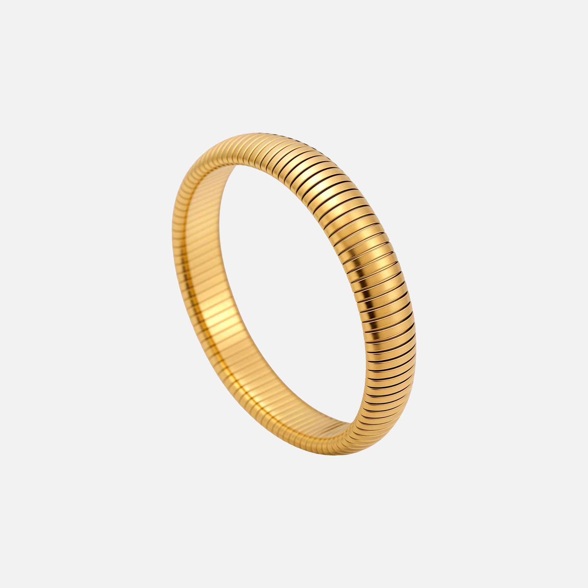 Bracelet Minimalist Golden Flexible Design Water Resistant Comfort 1