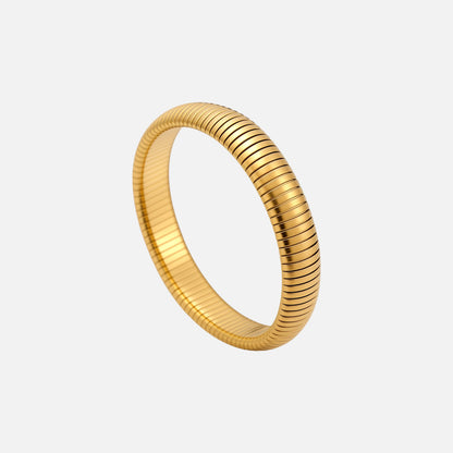 Bracelet Minimalist Golden Flexible Design Water Resistant Comfort 1