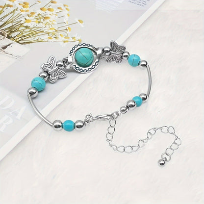 Bracelet White Gold Butterfly Design Adjustable for Any Occasion 5