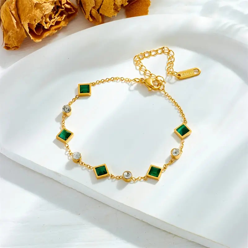 Gold Bracelet Elegant Design Adjustable Fit Versatile Accessory 1