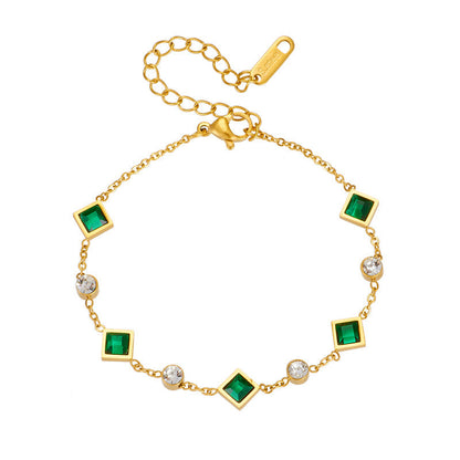 Gold Bracelet Elegant Design Adjustable Fit Versatile Accessory 4