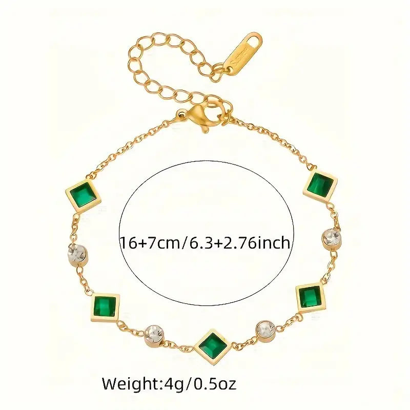 Gold Bracelet Elegant Design Adjustable Fit Versatile Accessory 5