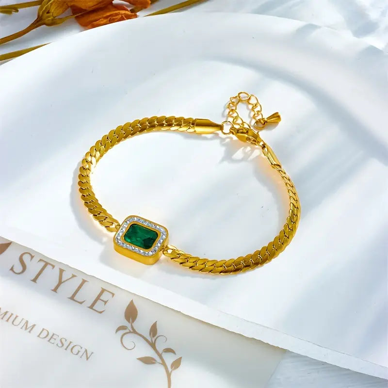 Gold Bracelet Elegant Design Adjustable Versatile Accessory 2