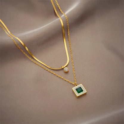 Gold Necklace Elegant Design Adjustable Length Versatile for Any Occasion 1