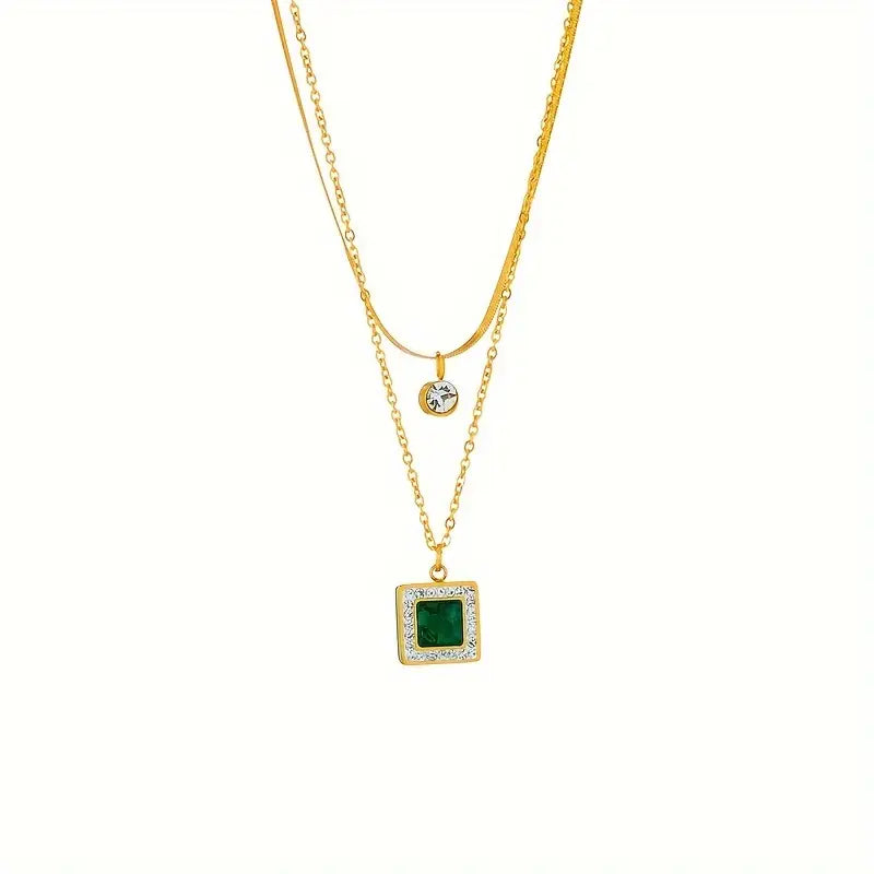 Gold Necklace Elegant Design Adjustable Length Versatile for Any Occasion 4