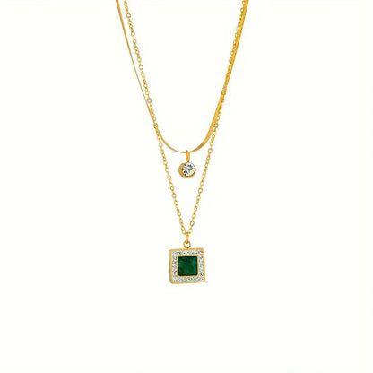 Gold Necklace Elegant Design Adjustable Length Versatile for Any Occasion 4