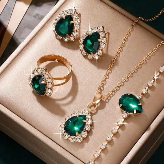 gold jewelry necklace set — Jewelry Set Gold Necklace and Earring Set Elegant Design for Occasions