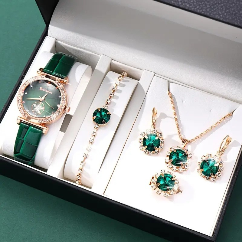 Jewelry Set Necklace and Earring Set Elegant Gold Design 0