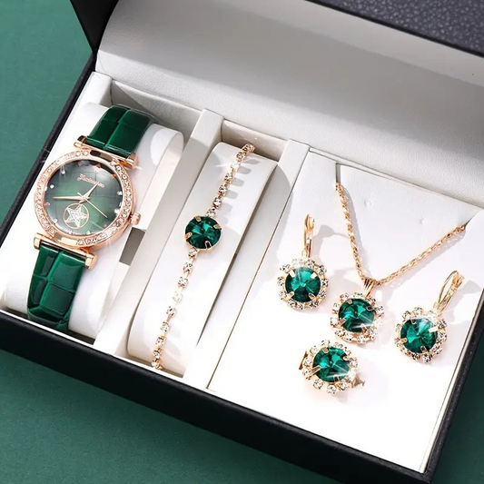 Jewelry Set Necklace and Earring Set Elegant Gold Design 0