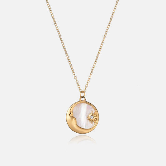 Necklace Celestial Design Adjustable Chain Elegant Accessory 0