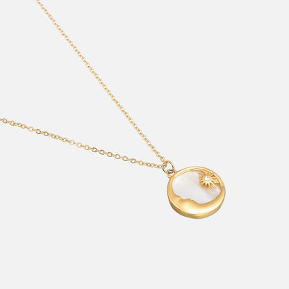Necklace Celestial Design Adjustable Chain Elegant Accessory 1