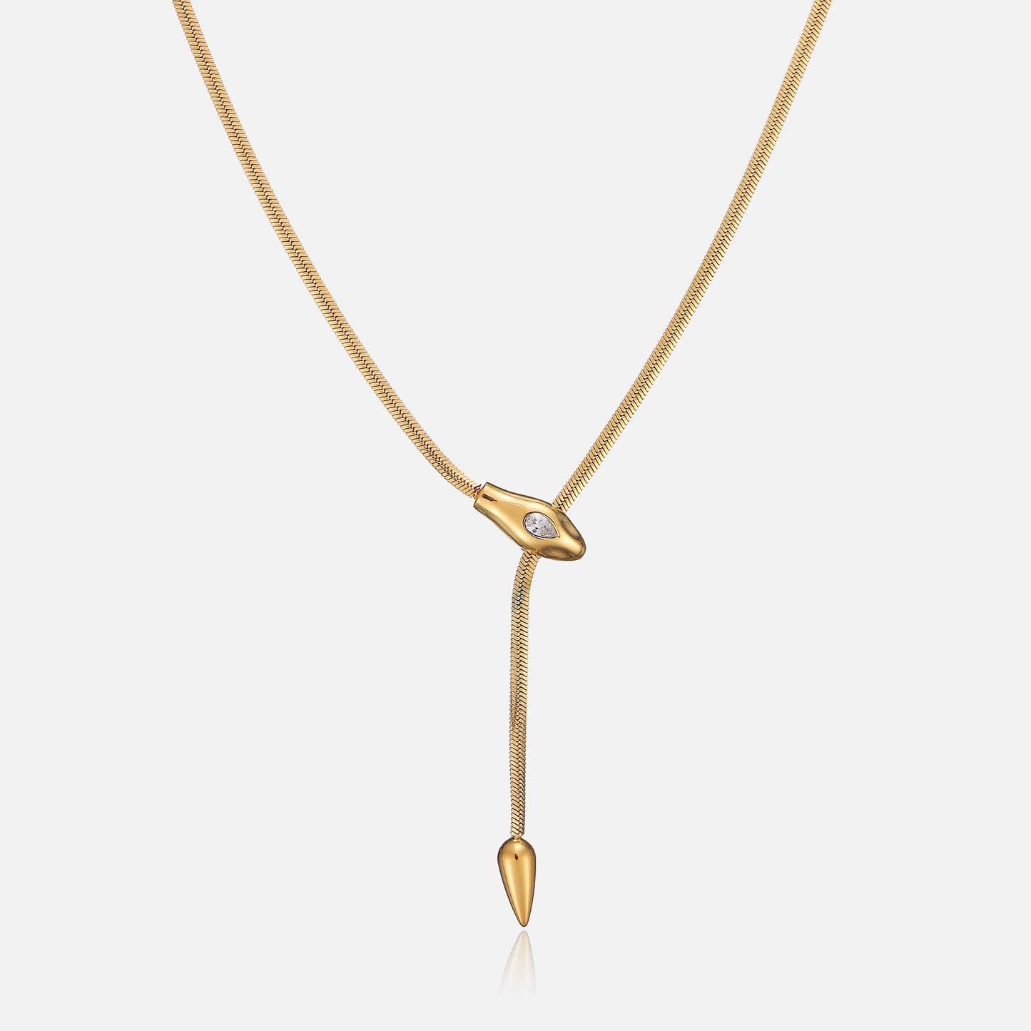 Necklace Elegant Drop Design Waterproof Hypoallergenic Everyday Wear 0