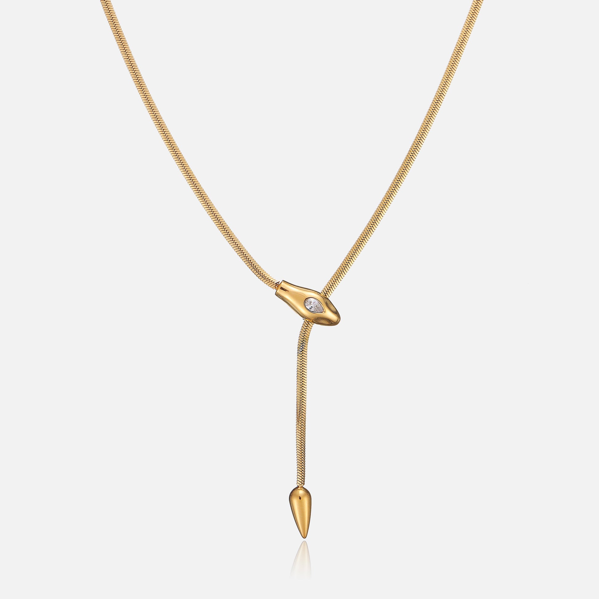 Necklace Elegant Drop Design Waterproof Hypoallergenic Everyday Wear 0
