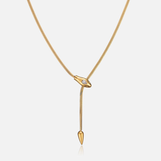 Necklace Elegant Drop Design Waterproof Hypoallergenic Everyday Wear 0