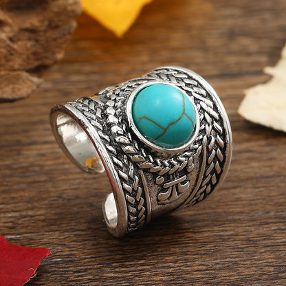 Open Ring White Gold Adjustable Elegant Design for Everyday Wear 0