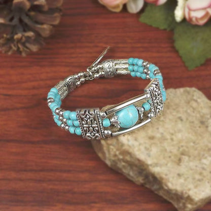 White Gold Bracelet Elegant Design Lightweight Timeless Accessory 2