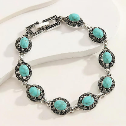 White Gold Bracelet Elegant Emblem Design for Timeless Style 0