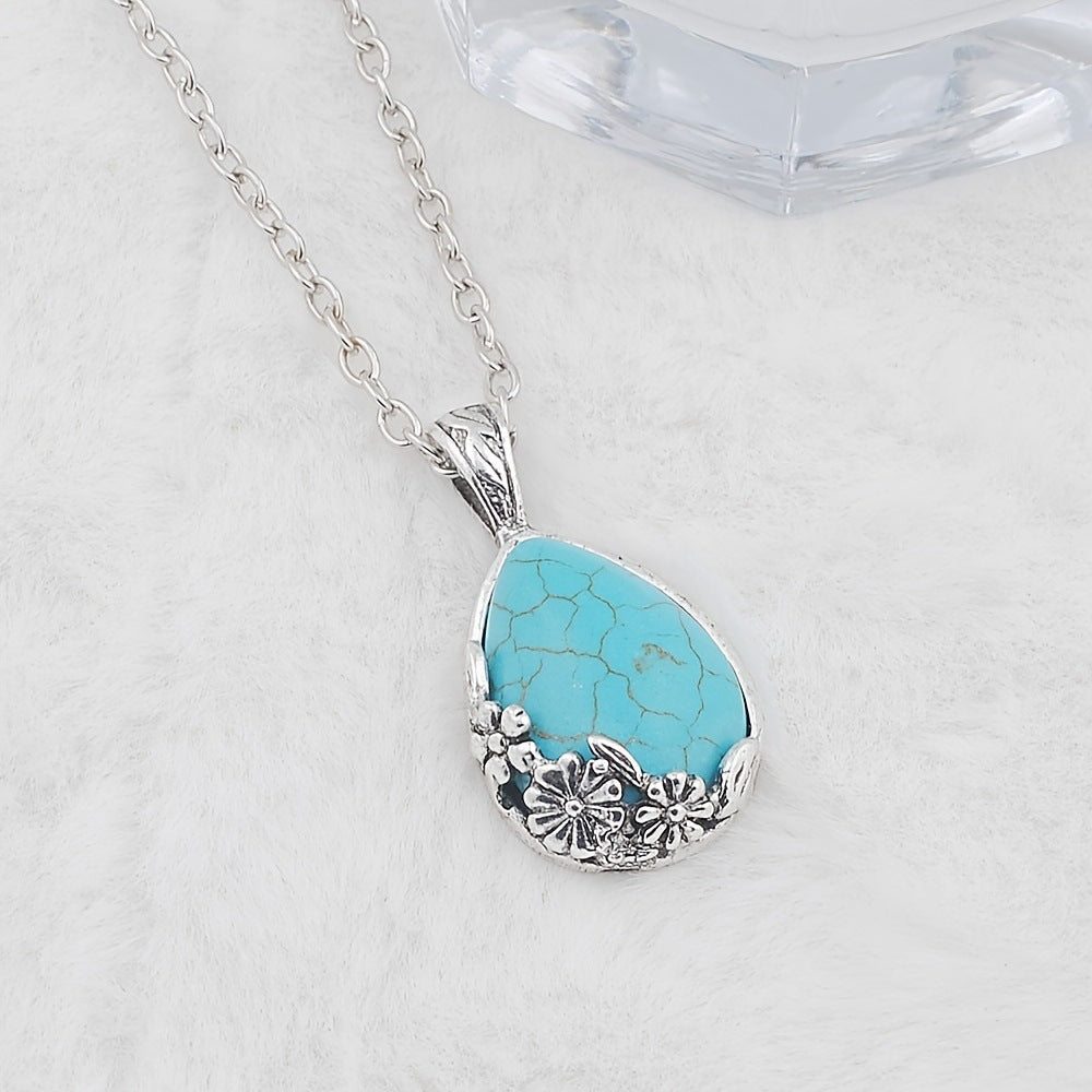 White Gold Pendant Necklace Elegant Design Versatile for All Occasions 2