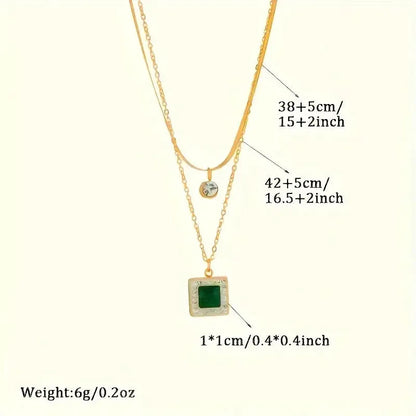 Gold Necklace Elegant Design Adjustable Length Versatile for Any Occasion 5