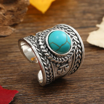 Open Ring White Gold Adjustable Elegant Design for Everyday Wear 0